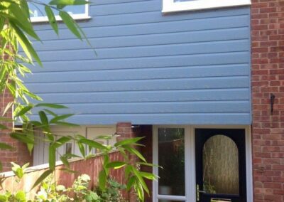 Light Blue Wall Cladding
