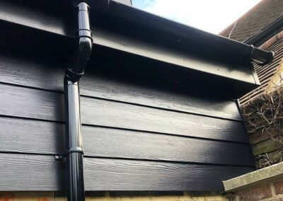 Black Cladding Installation
